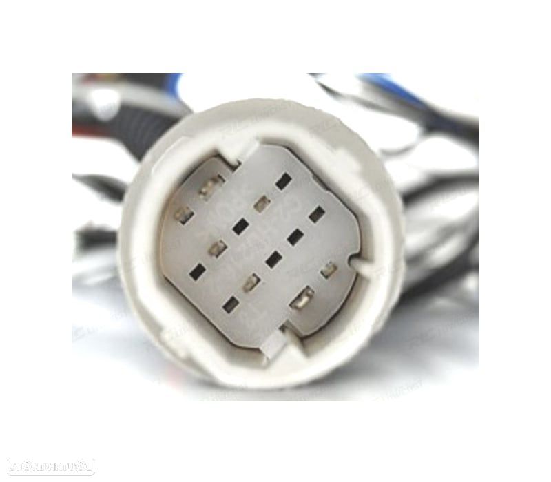 FARÓIS ANGEL EYES FIAT PUNTO 05-08 FUNDO PRETO - 3