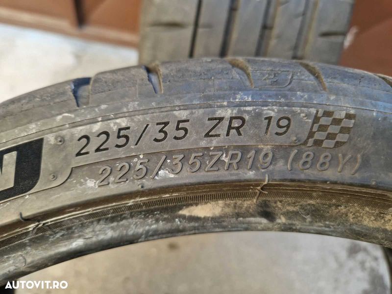 2 Michelin R19 225/35 Anvelope de vară DOT4016 - 5