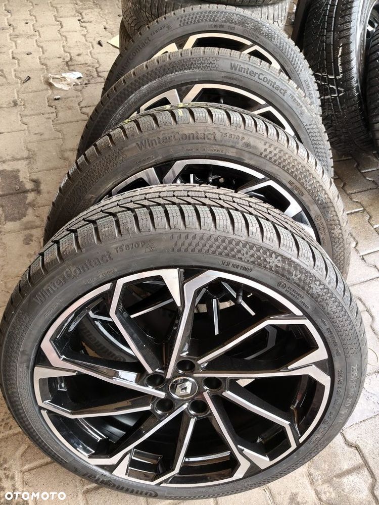 Koła aluminiowe zimowe Renault 235/45/20 Continental 5x114,3