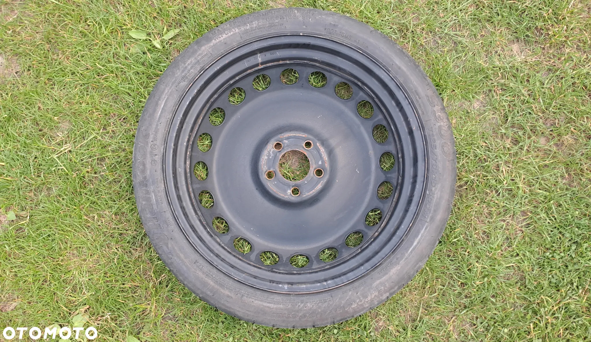 Koło Dojazdowe 19 Audi A4 B8 B9 A5 8T 5x112 ET 29 125/70 R19 8K0601027D - 5