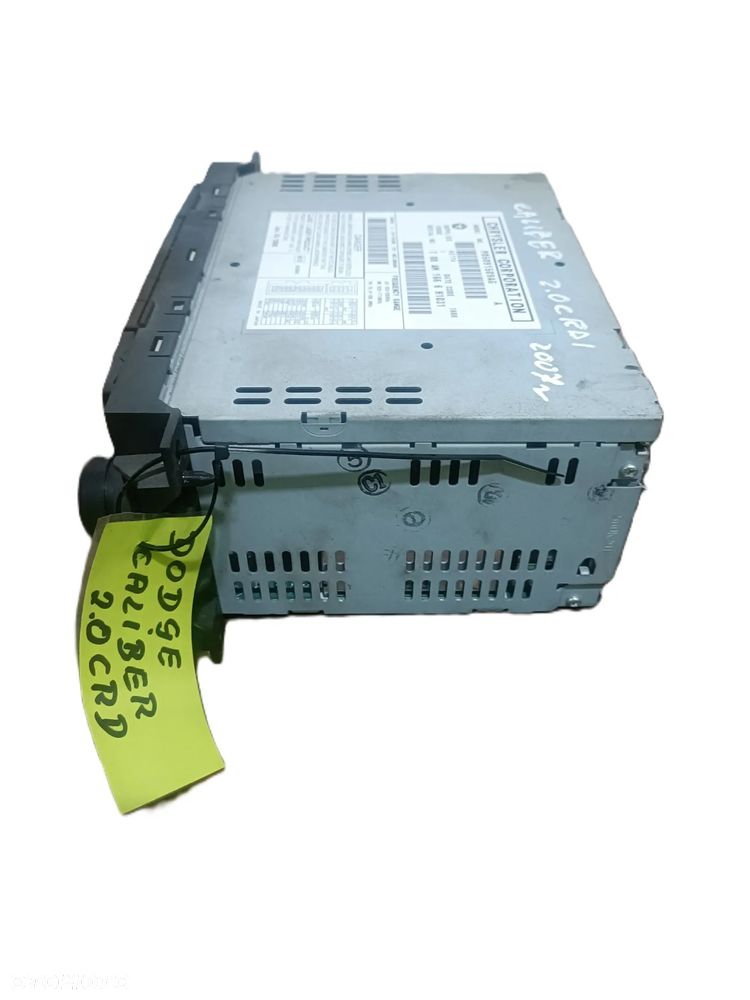 DODGE CALIBER 06-11 2,0 CRD radioodtwarzacz radioodbiornik radio  P05091509AG * - 4