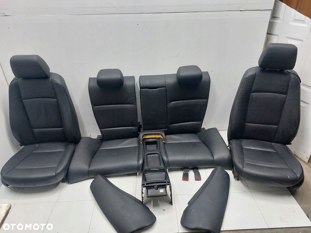 bmw 3 e92 coupe fotel fotele kanapa komplet bmw 3 e92 grzane czarne europa - 2