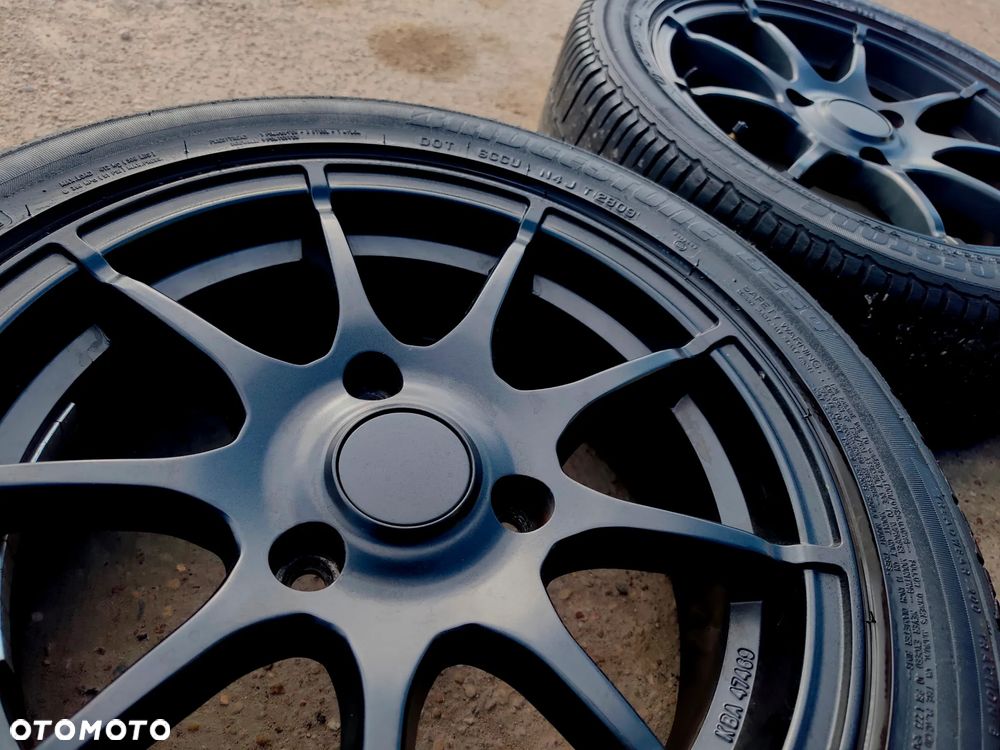 3x112 Felgi Alumniowe Alufelgi 15 Koła Letnie Lato SMART Fortwo I W450 1 II W451 2 Legnica ALU-RAD 5,5mm Czarne 155/60 175/55 - 12
