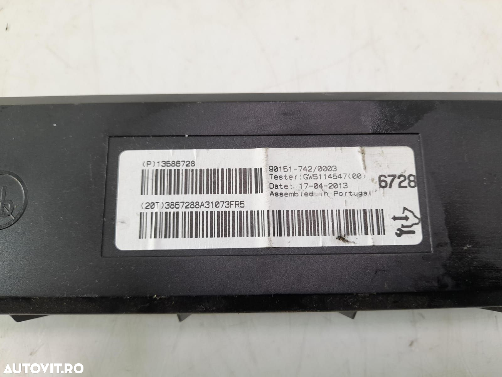 Modul clima AC 13586728 Opel Astra J [2009 - 2012] 1.7 cdti A17DTS - 2