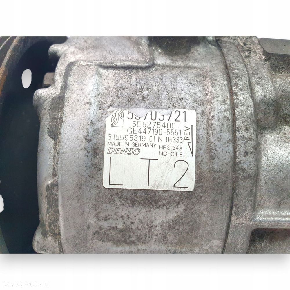 SPRĘŻARKA KLIMATYZACJI Opel Corsa D 1.3 CDTI Denso 5E5275400 55703721 - 4