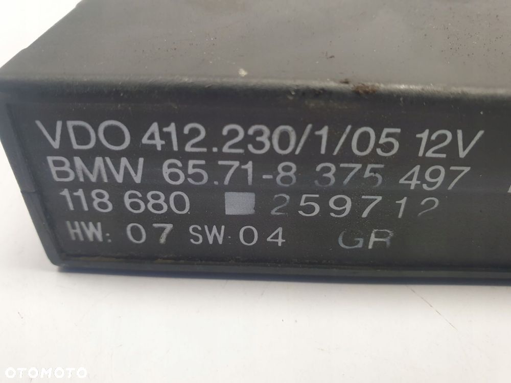 BMW E39 STEROWNIK TEMPOMATU Moduł 8375497 - 3