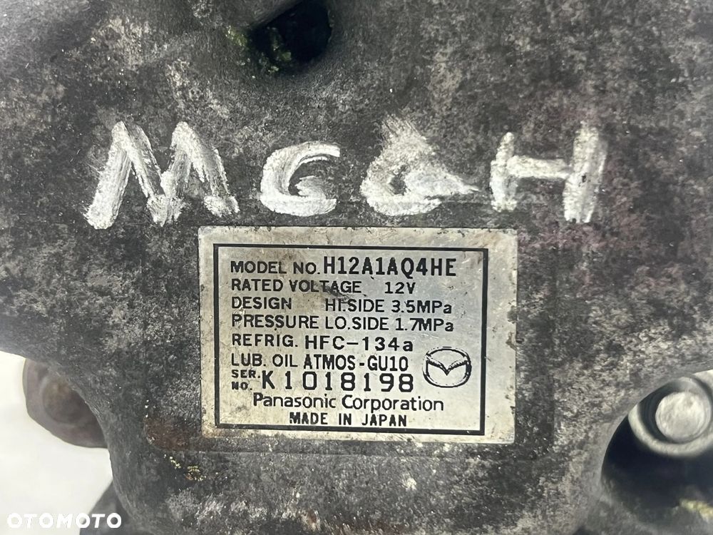 Kompresor klimatyzacji Mazda 6 II GH Mazda 3 II BL 07-13r. 2.2d sprężarka klimatyzacji h12a1aq4he - 7