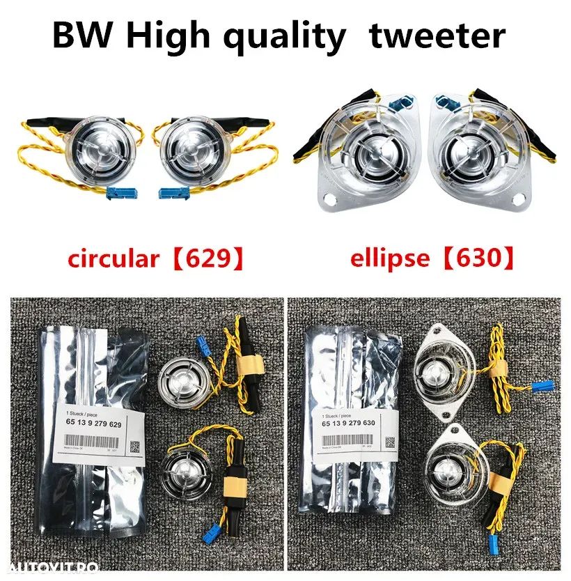 kit boxe difuzoare subwofer Bowers & Wilkins bmw G30 G31 G20 G01 G11 G12 G32 G14 G16 BMW seria5-6-7-8 - 8