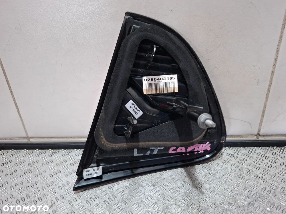 Lampa lewy tył w klapę Renault Captur 2015 rok nr 265554078R - 2