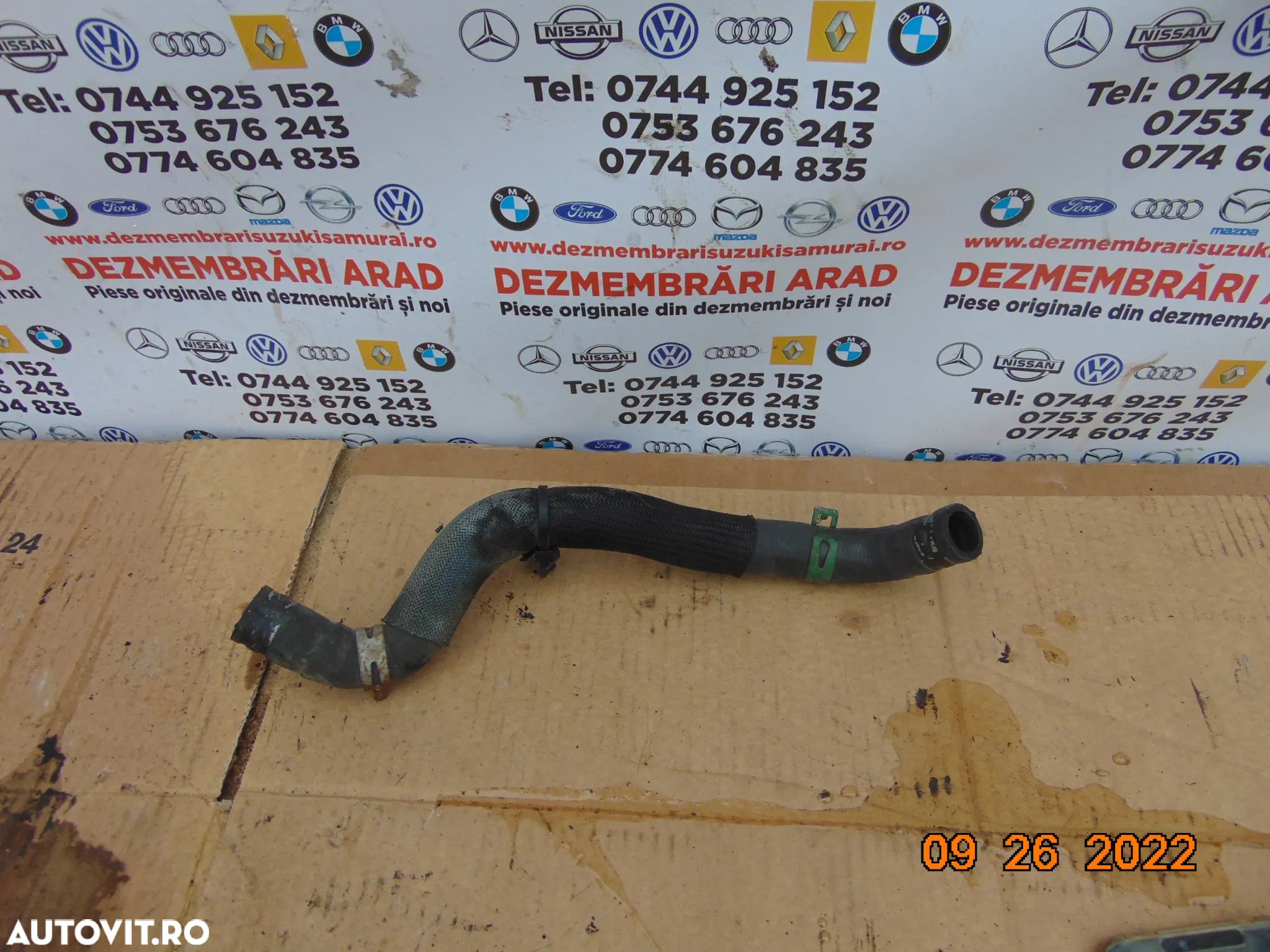 Furtun racire apa renault latitude Laguna 3 2.0 conducta racire dezmembrez - 1