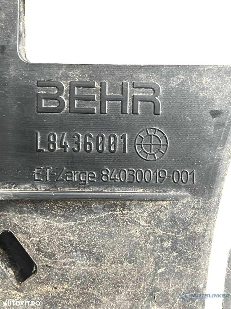 Electroventilator BMW 5 E60 2001 - 2010 2.5D L8436001 / 7726010401 - 2