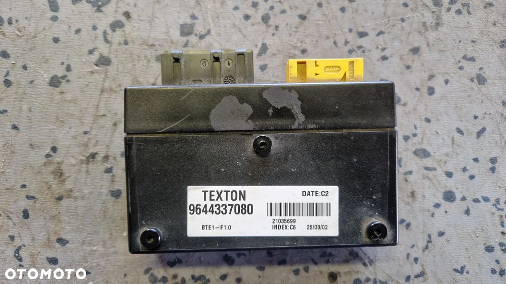 PEUGEOT 206 CC MODUŁ DACHU 9644337080 - 1