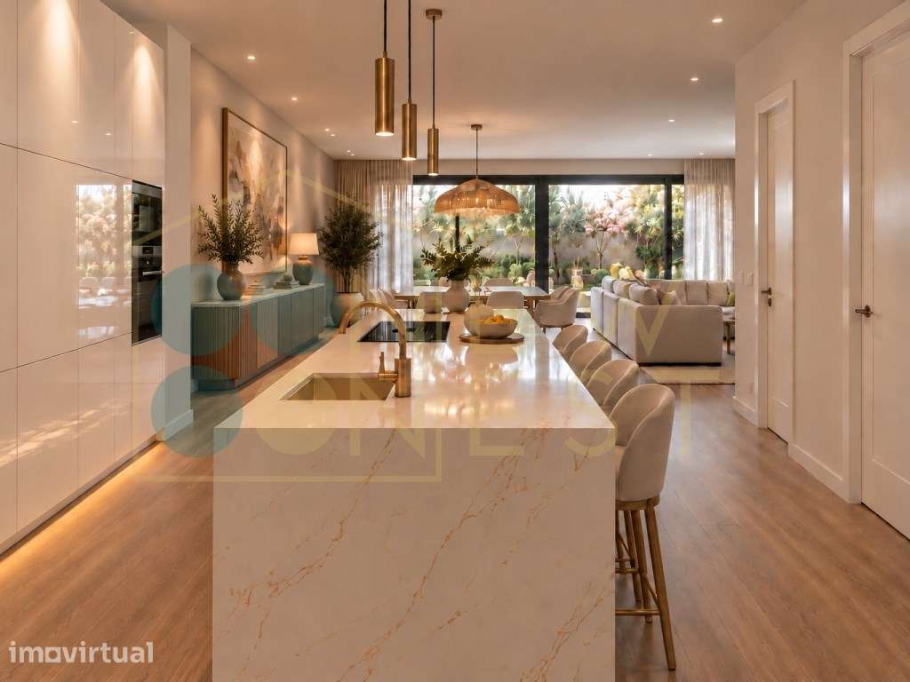 Moradia T4 moderna nas Casas da Quinta, Palmela | Jardim, luz natur... - Grande imagem: 5/23