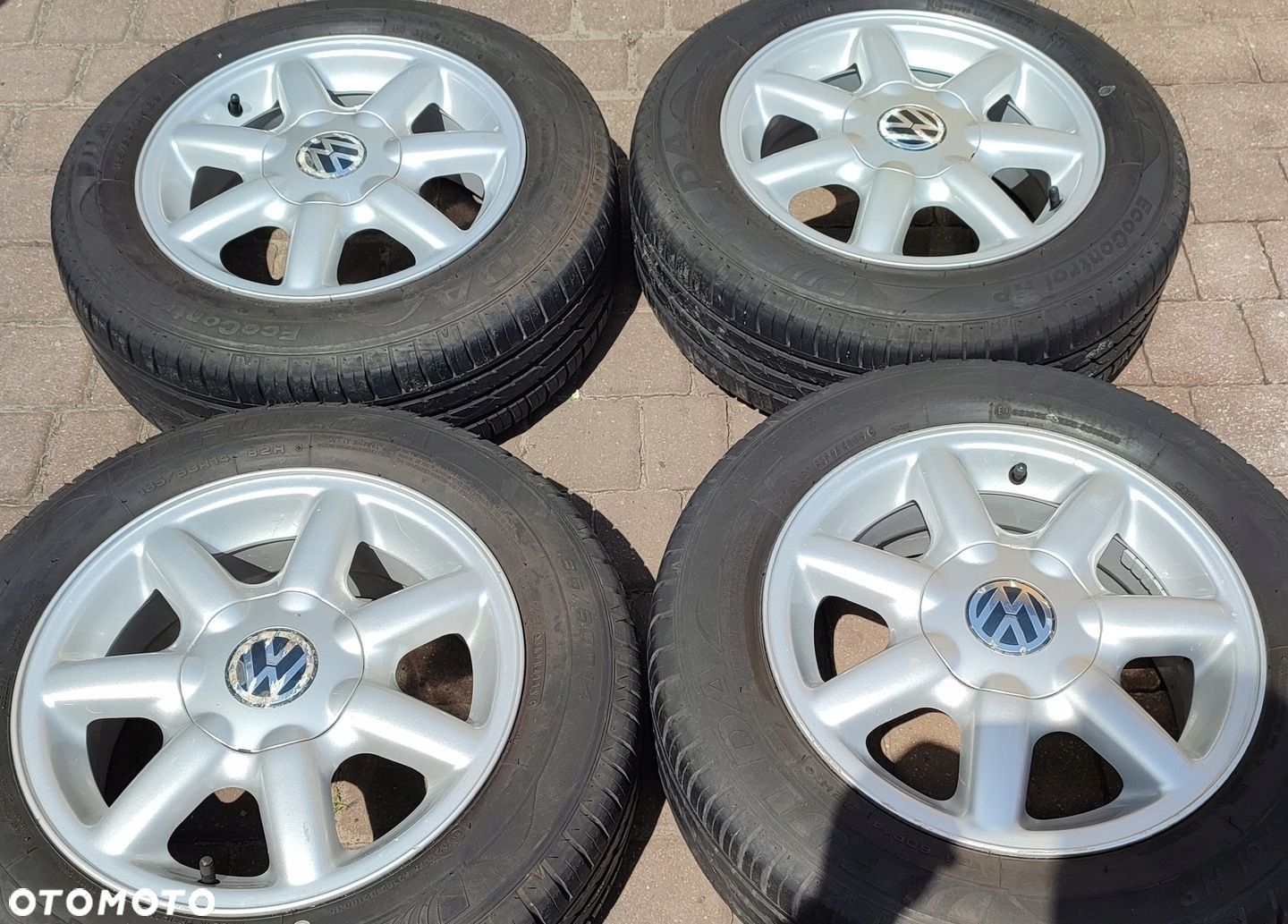 Felgi Aluminiowe Oryg. Vw Polo Golf II Golf III 14 Cali 6Jx14 Et45 4x100 - 1