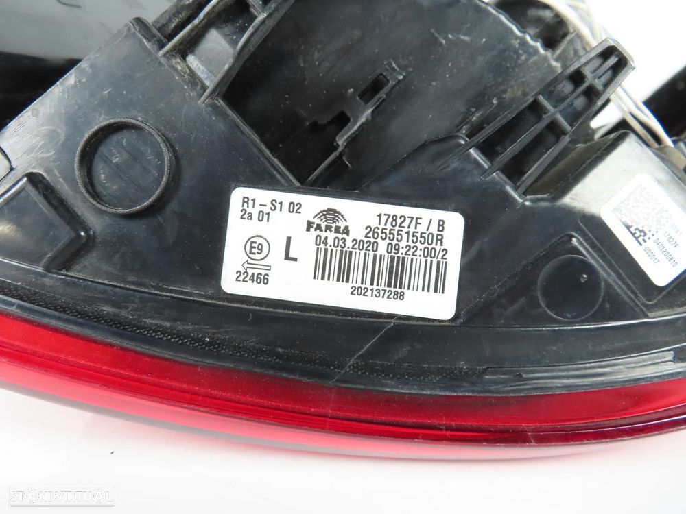 Farolim LED Esquerdo/Trás Usado / Original RENAULT Clio V Hatchback (B7) 2655515... - 5