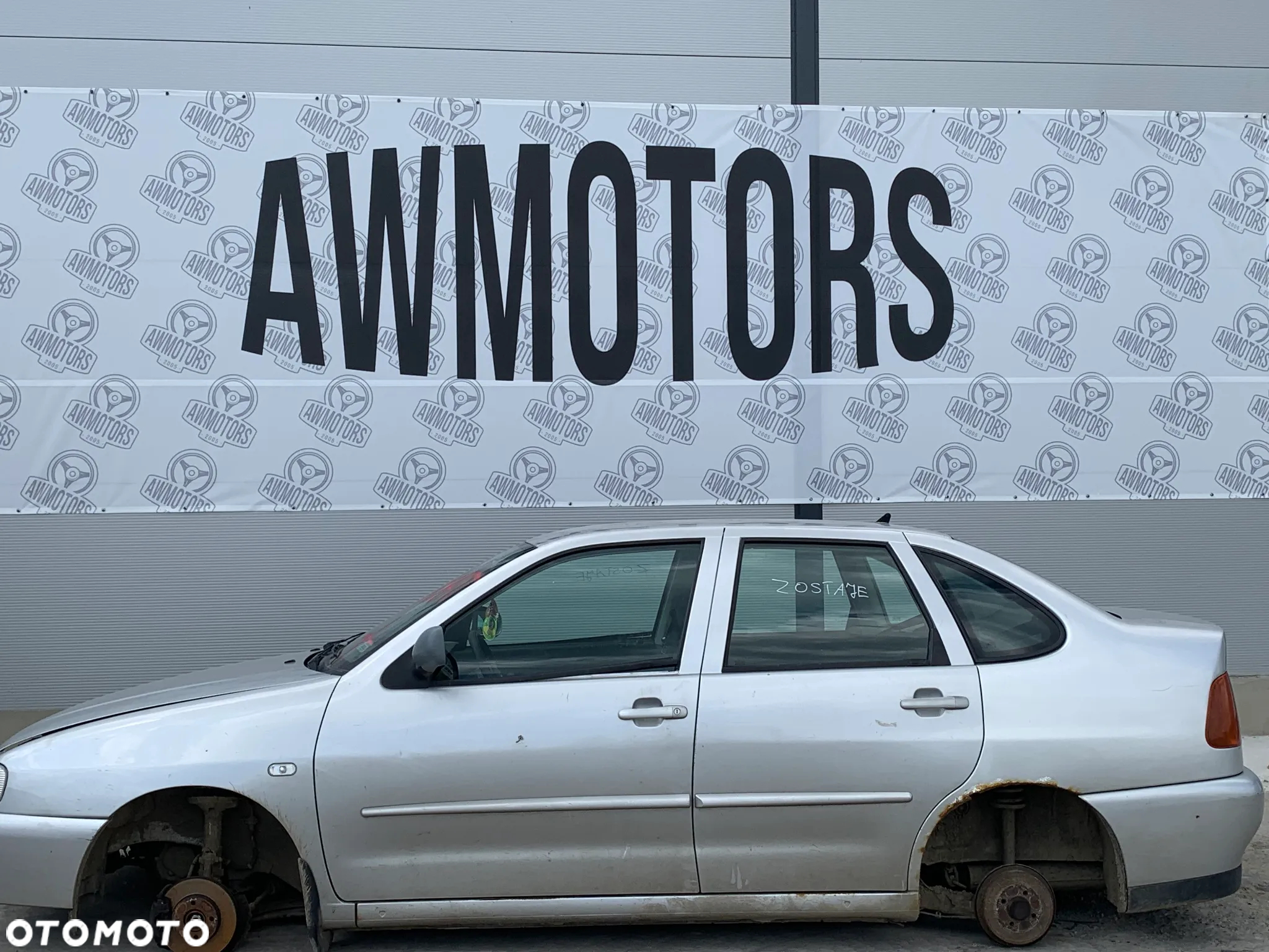 VOLKSWAGEN POLO 2001 *SAMOCHÓD NA CZĘŚCI* 1177 MASKA LAMPA DRZWI LUSTERKO ZDERZAK GRILL BŁOTNIK KLAPA BELKA PRAWE LEWE PRZÓD TYŁ - 4