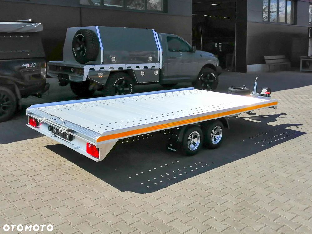 Besttrailers Laweta SONDA II ALU LED przyczepa samochodowa producent - 4