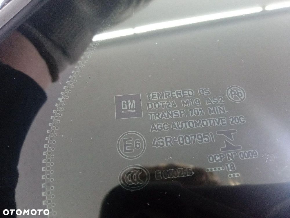 OPEL INSIGNIA B KOMBI SZYBA KAROSERYJNA PRAWA TYŁ TYLNA 495032823 - 4