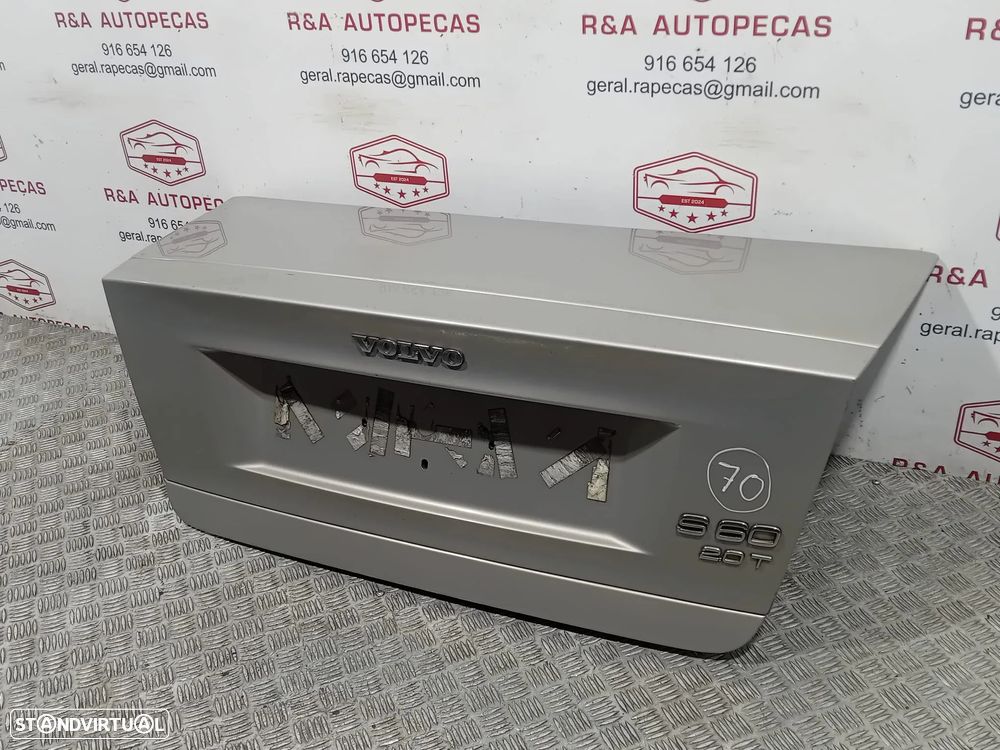 Tampa Porta de Mala Volvo S60 Original - 3