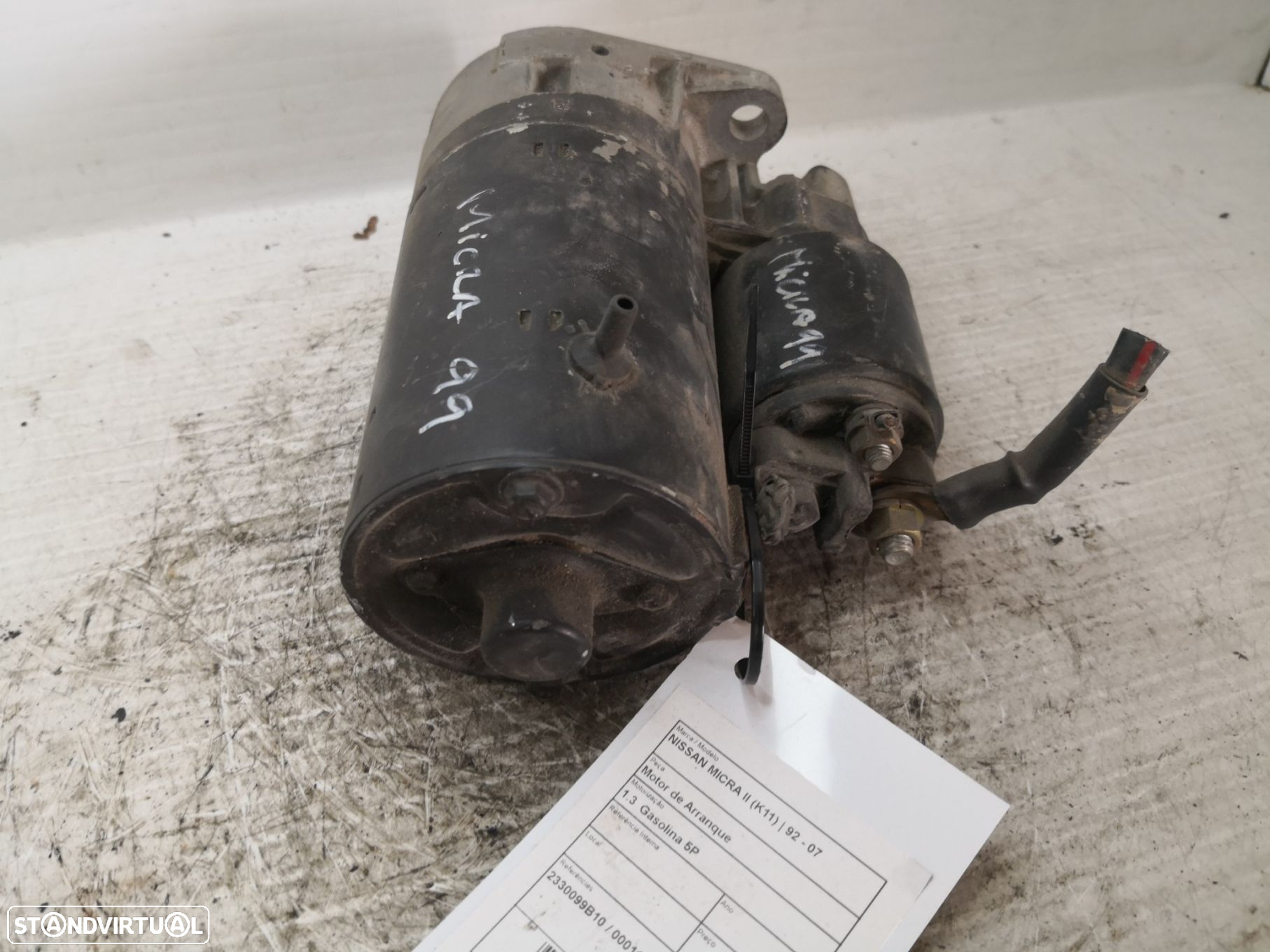 Motor De Arranque Nissan Micra Ii (K11) - 3