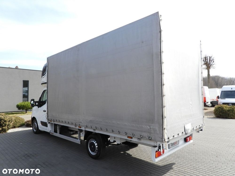 Renault MASTER PLANDEKA 10 PALET WEBASTO TEMPOMAT LEDY PNEUMATYKA KLIMATYZACJA  165KM - 11