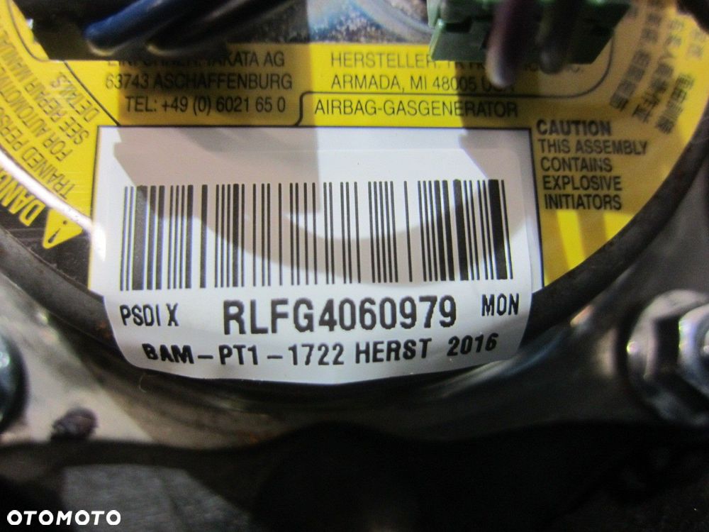 BMW X1 F48 F39 PODUSZKA KIEROWCY AIRBAG ORYGINAŁ USA 32306877541 6877541 - 9