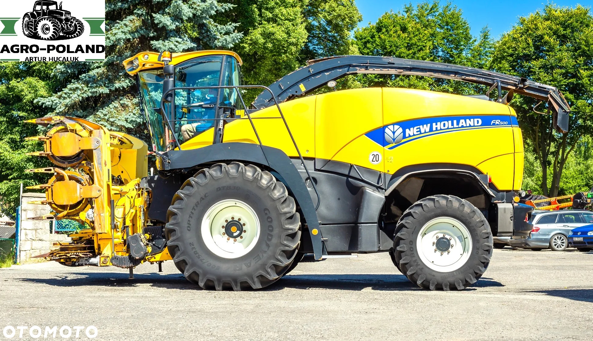 New Holland FR 500 - 2013 + 2534 h - KEMPER 360 PLUS + PODBIERACZ - 5