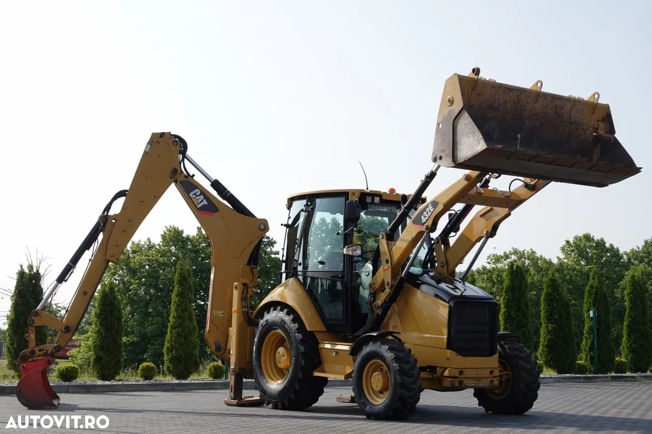 Cat 432E / BULDOEXCAVATOR / 2012 / AER CONDITIONAT / SET DE GALETE - 2