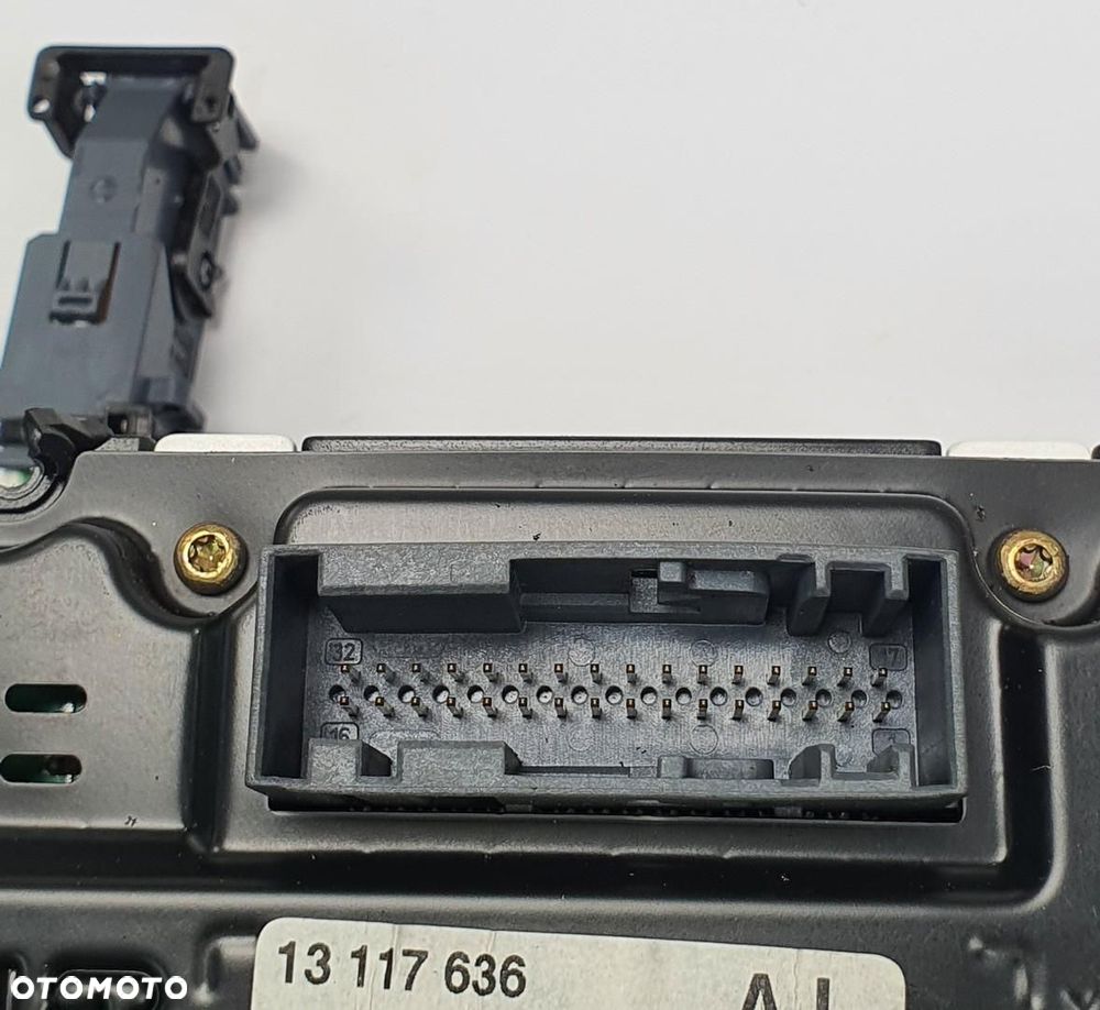 WYŚWIETLACZ EKRAN RADIA OPEL VECTRA C 13117636 342707650 - 3