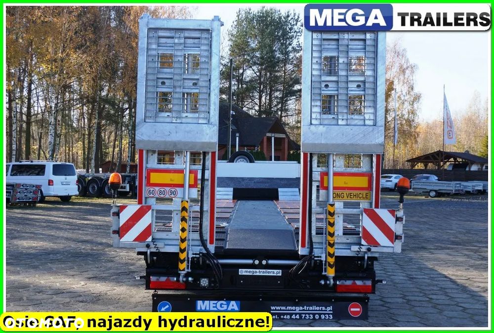 Mega Niska podłoga, DMC 54 T, oś skrętna, najazdy HYDRULICZNE 4,0 M !!! - 11