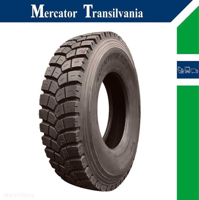Anvelopa NOUA M+S* ON/OFF 315/80R22.5 Goodride Sup Trac X1 157/154 K 20PR Tractiune - 1