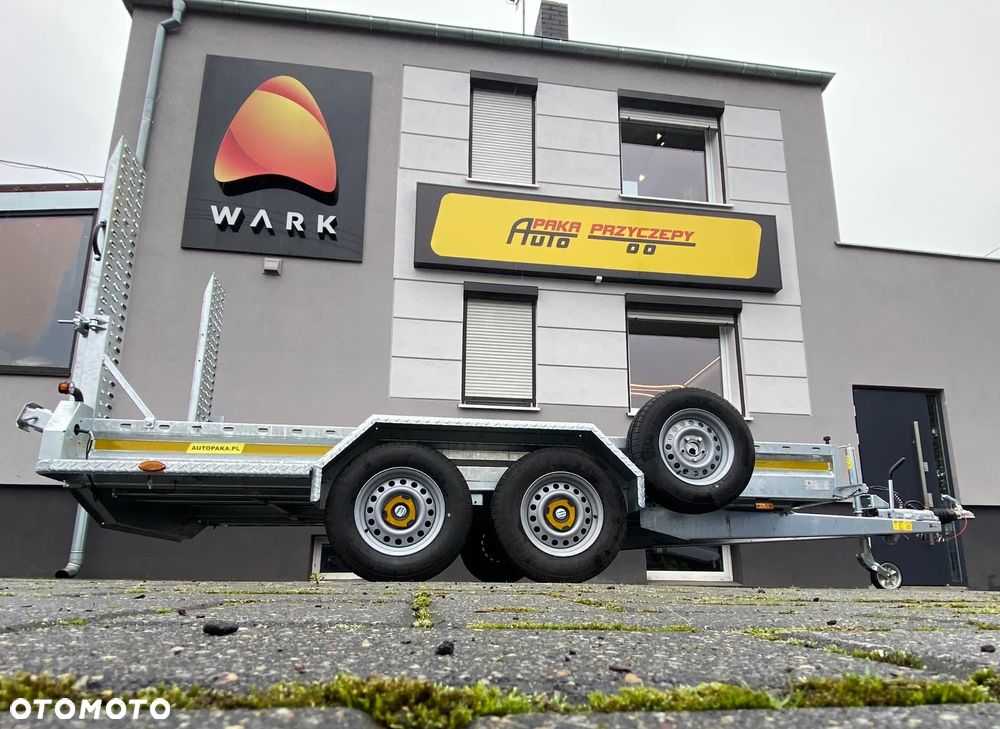 Wark 35/37 Przyczepa Podkoparkowa 370X180 CM, DMC 3500 KG z najazdami stalowymi 170 CM - 14