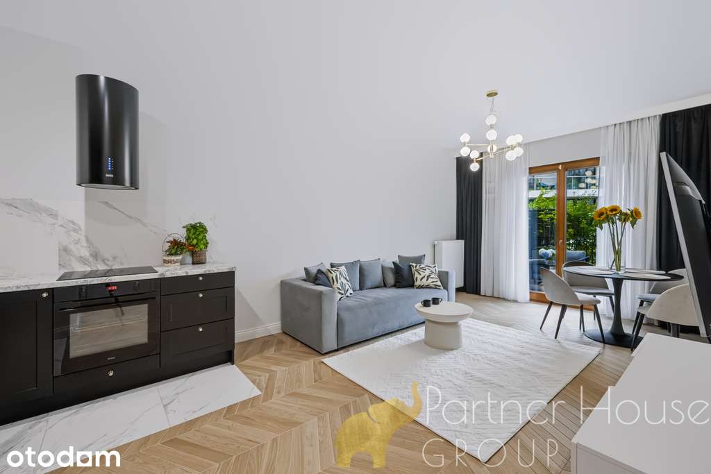 Wyjątkowe 2 pokoje | Green Mokotów | Ogród 27 m²