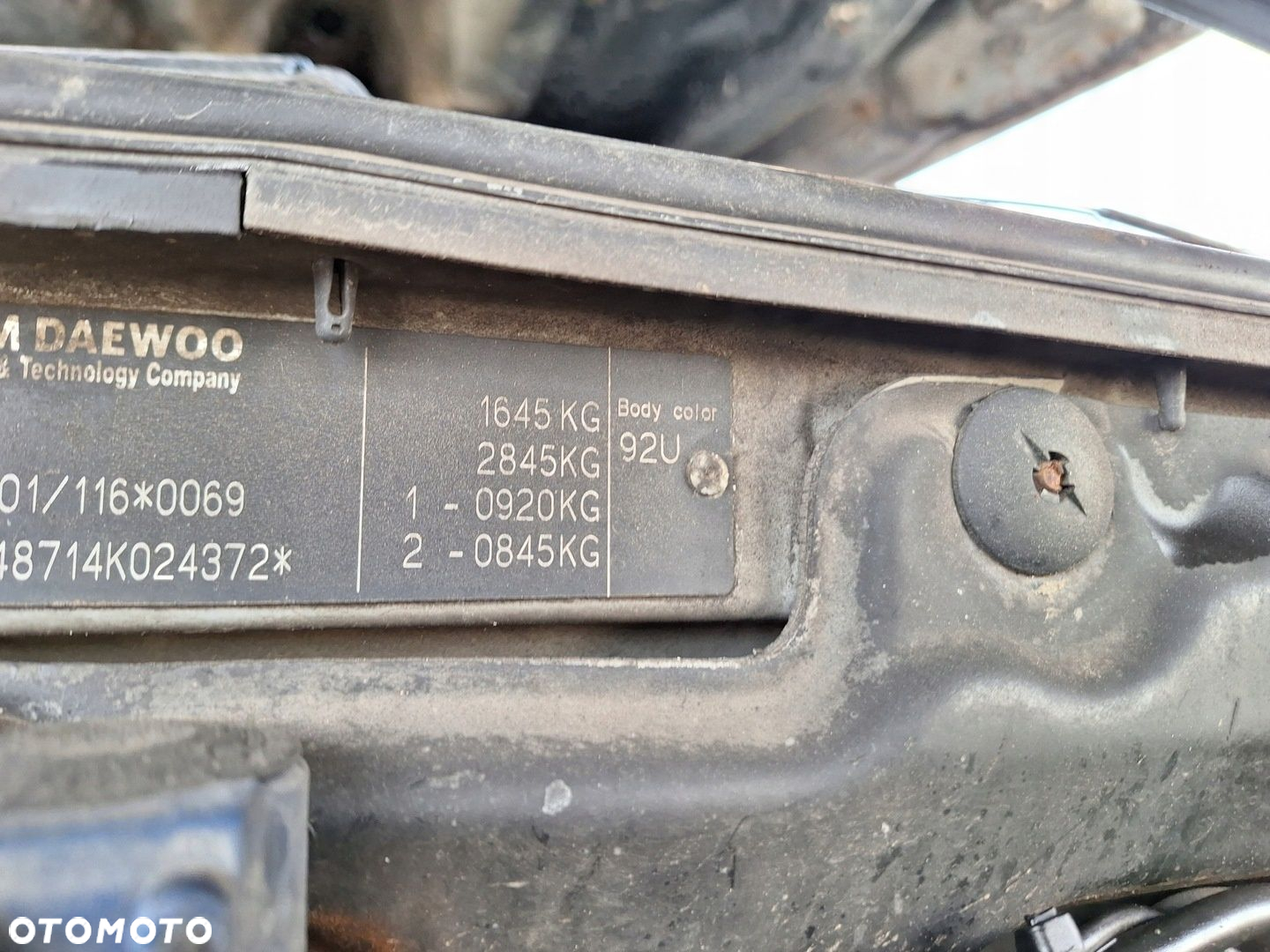 Chevrolet Lacetti J200 HATCHBACK HB ZDERZAK TYLNY TYŁ 92U - 16