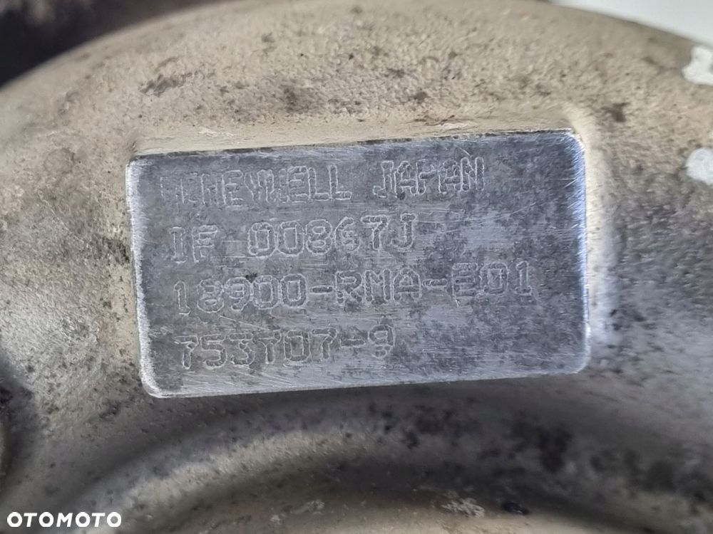 TURBOSPRĘŻARKA _ Honda CRV CR-V II 2.2 iCDTI _ turbo 18900-RMA-E01 - 2