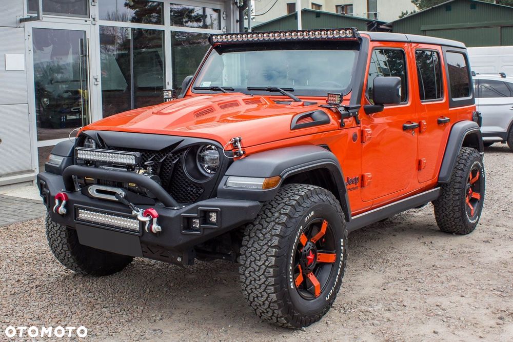 jeep wrangler jl 2018+ zderzak przedni lp - 4