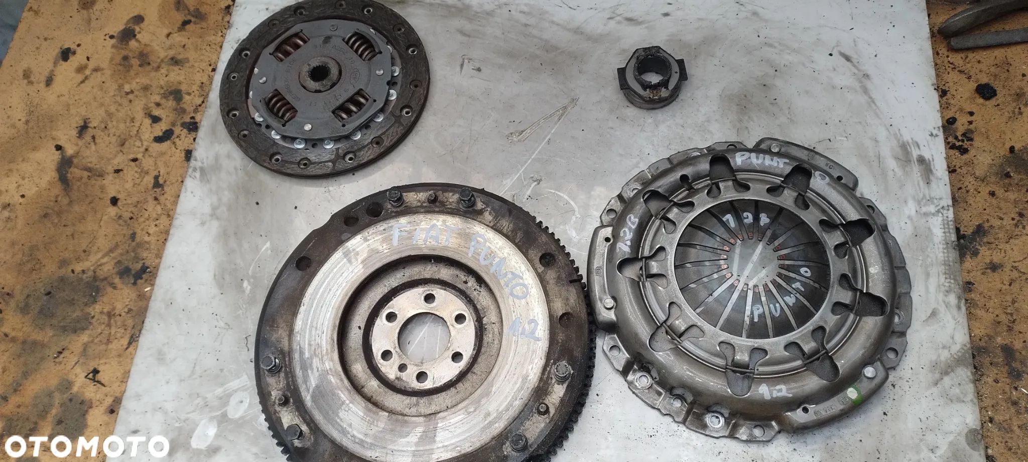 FIAT PUNTO SEICENTO PANDA 1,1 sprzęgło 1,2 koło zamachowe - 1