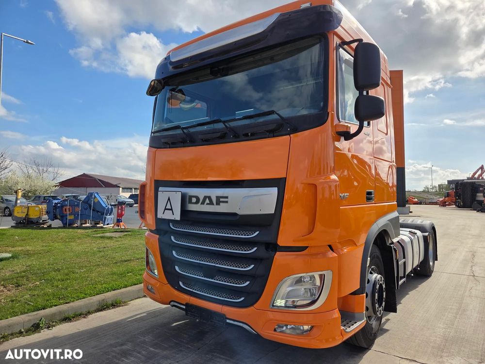 DAF XF530, 2020, 544.645km, KIT BASCULARE, cutie AUTOMATA+RETARDER 6 trepte, FRIGIDER, aer cond STATIONARE, Anvelope 80% ok, 480CP euro 6, - 2