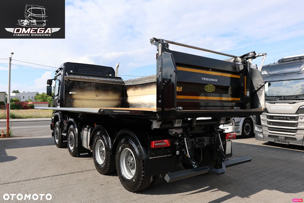 Scania G 460 XT / Jak Nowa / 8X4 / DMC 34 T / WYWROTKA MEILLER 3S / BORDMATIC - 30