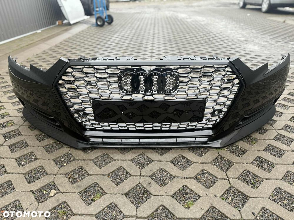 Audi A4 B9 Zderzak Przód Przedni Kompletny 4xPDC 15-19 LY9B - 10