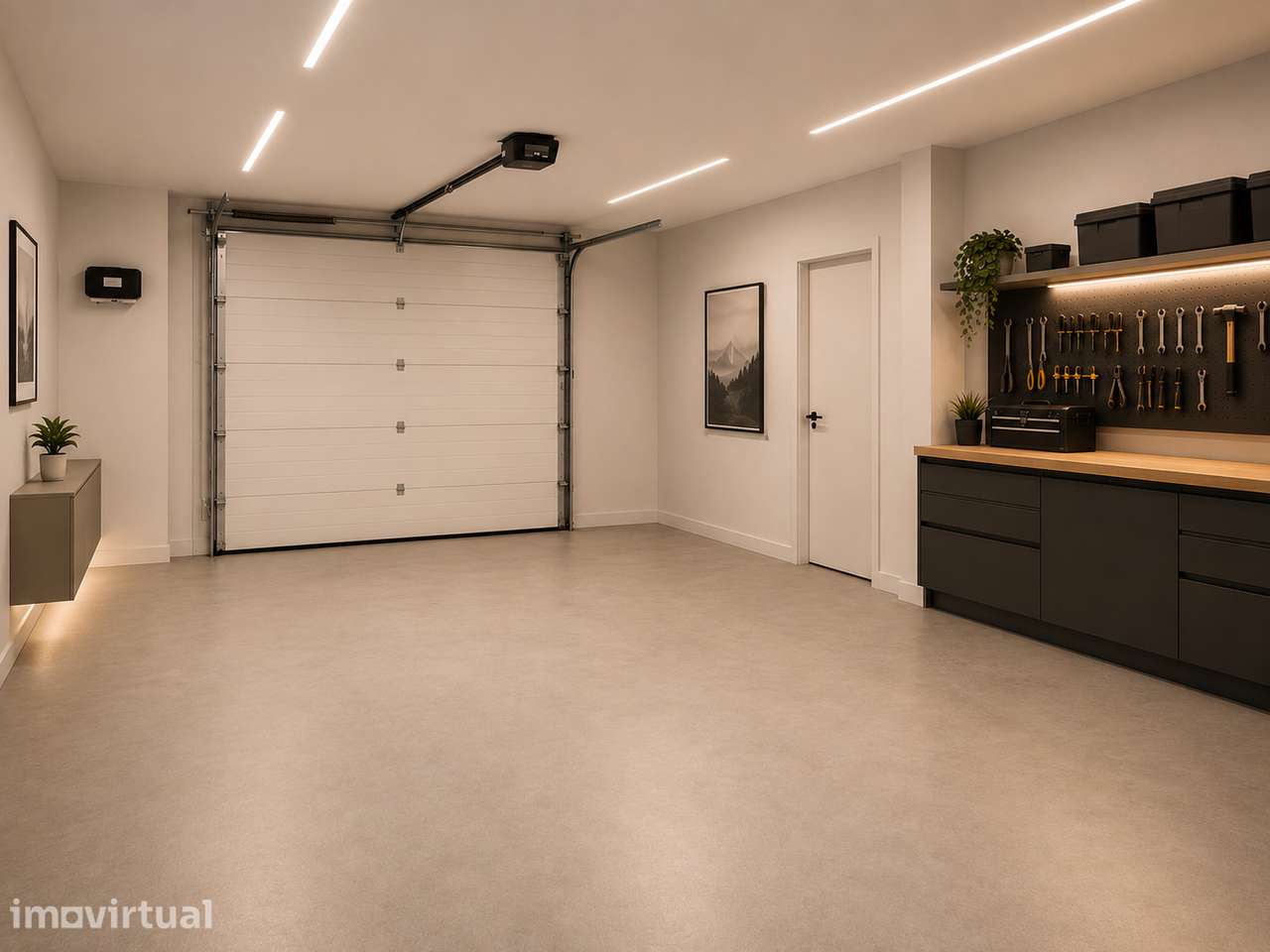 Moradia T2 em Banda, com garagem - Grande imagem: 4/16