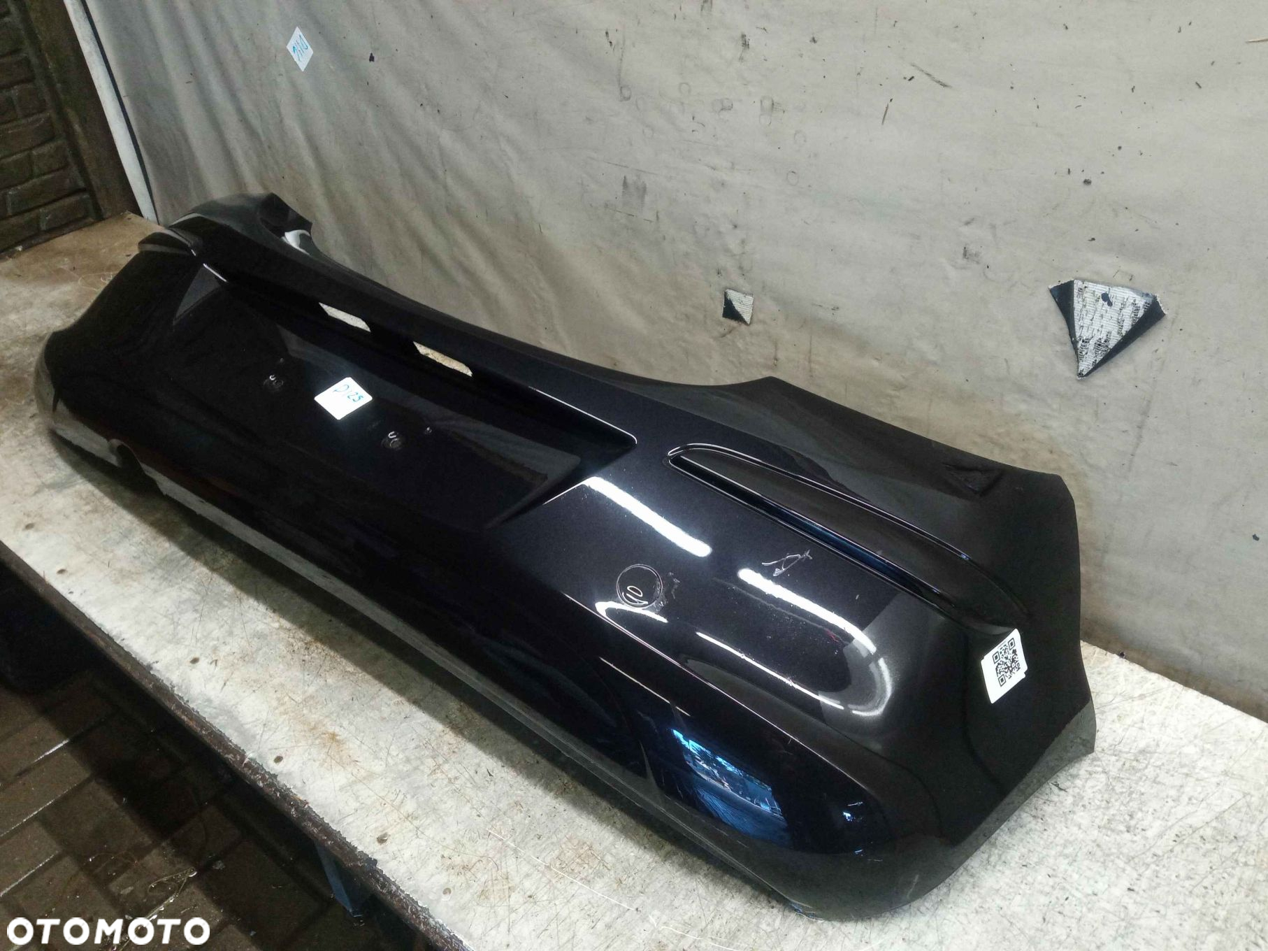 ^ ZDERZAK TYŁ TYLNY OPEL CORSA D Z20R CZARNY - 2