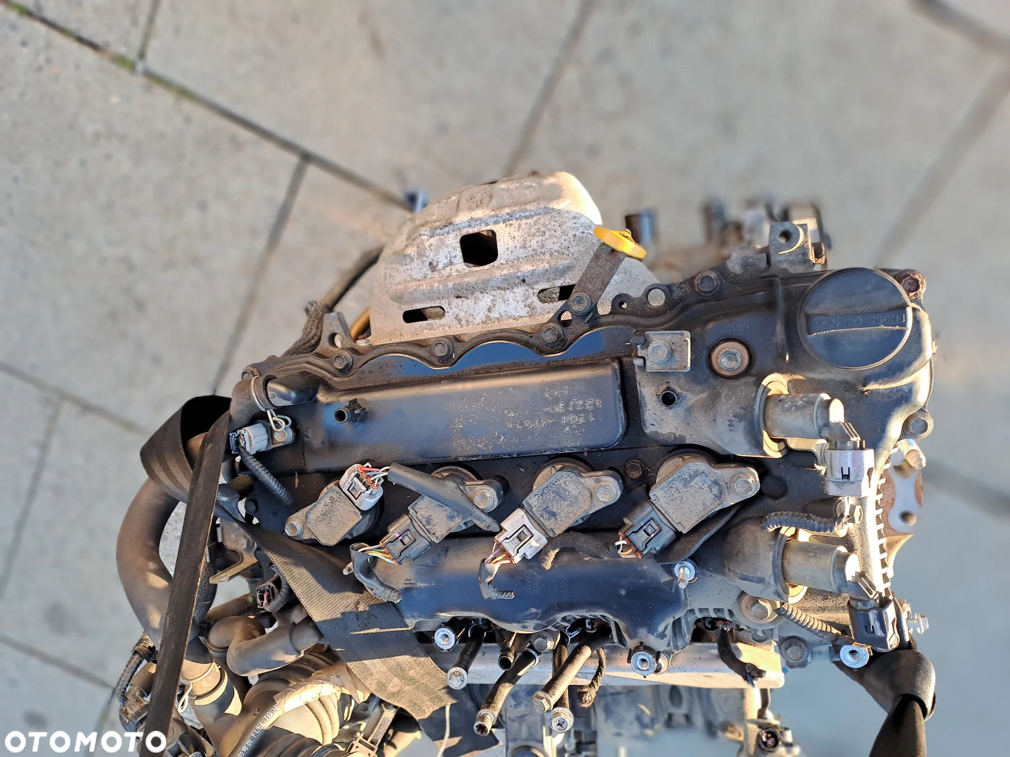 Toyota Yaris II 2008-2011r. 1.3 silnik kompletny kod 1NR-FF niski przebieg - 13