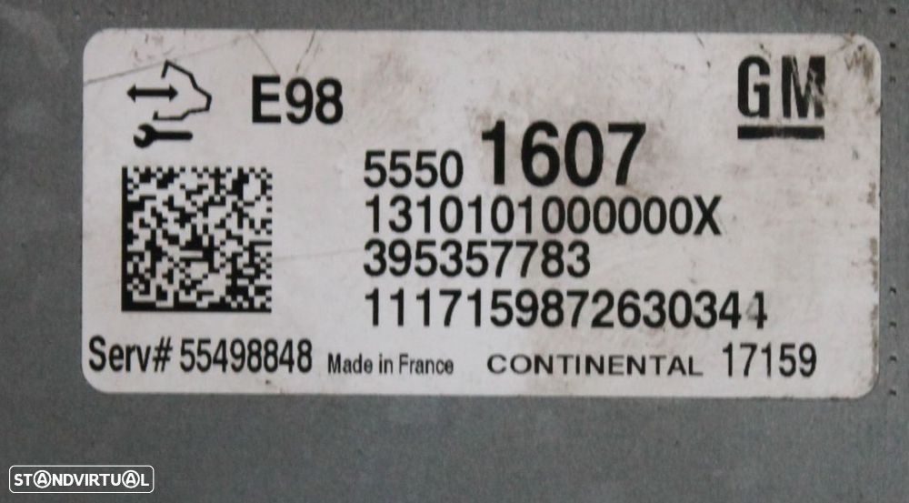 Centralina Opel Corsa Astra K 1.6 CDTI - 3