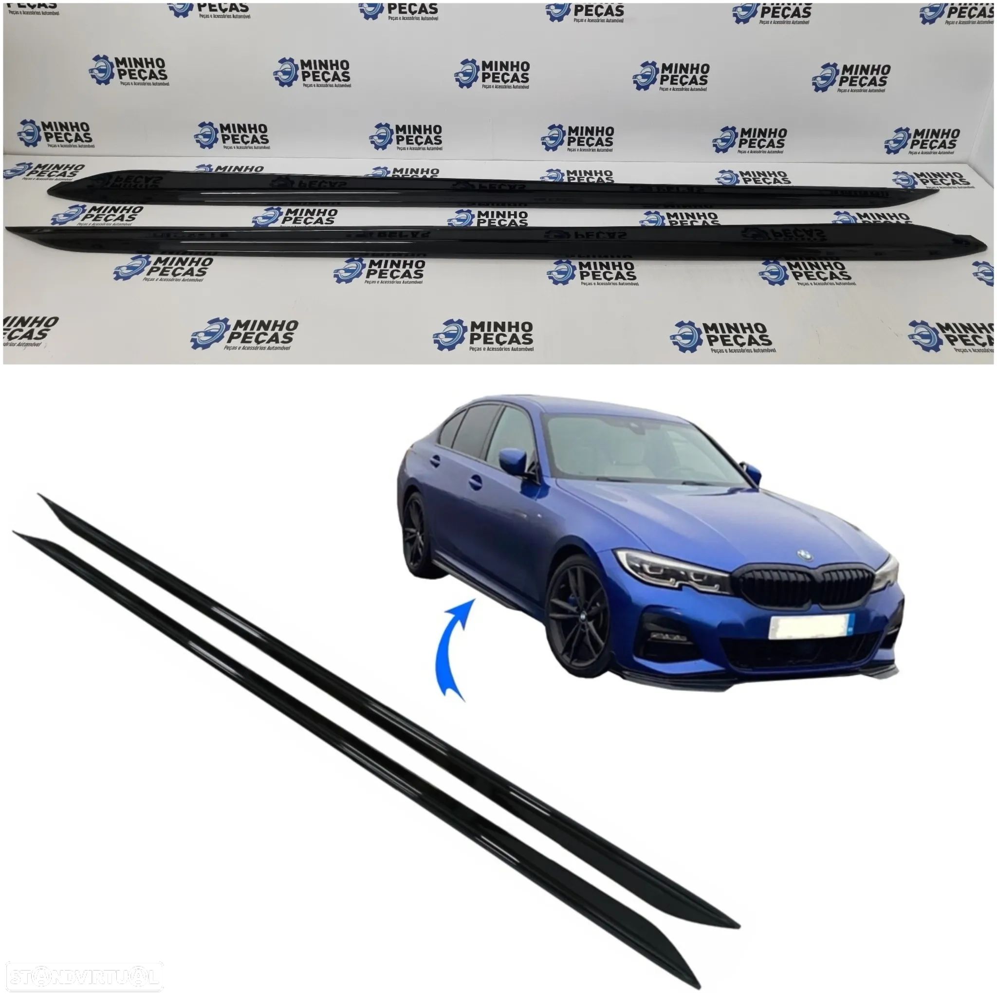 Lâminas Embaladeiras BMW Série 3 (G20/G21) M-Performance - 1