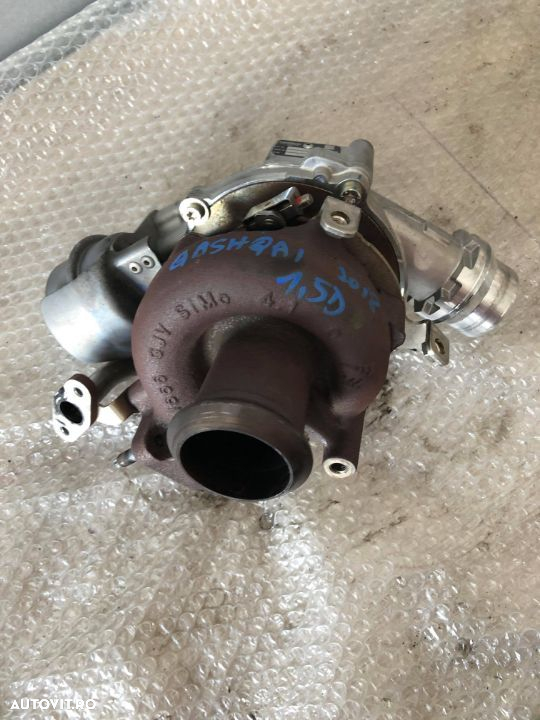 turbina nissan qashqai 1.5 d 2018 - 2