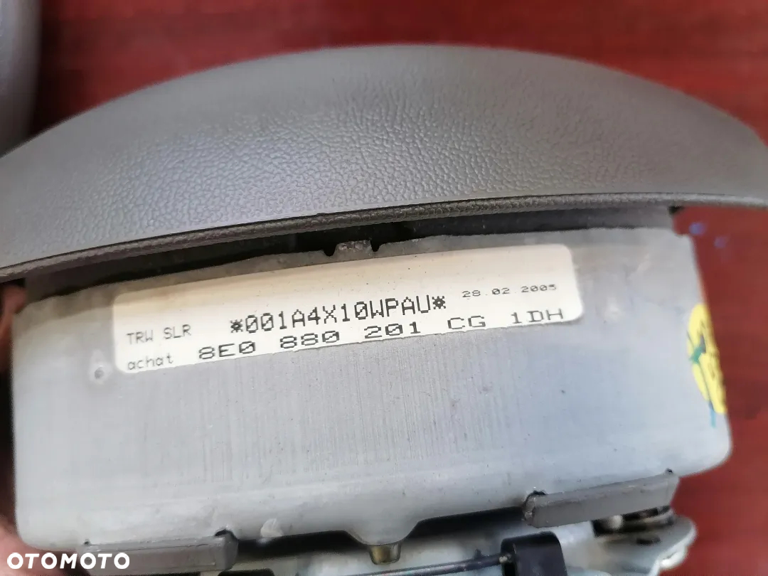 Poduszka Powietrzna AIR-BAG Kierownicy 3-Ramiennej Kierowcy Audi 8E0880201CG - 4