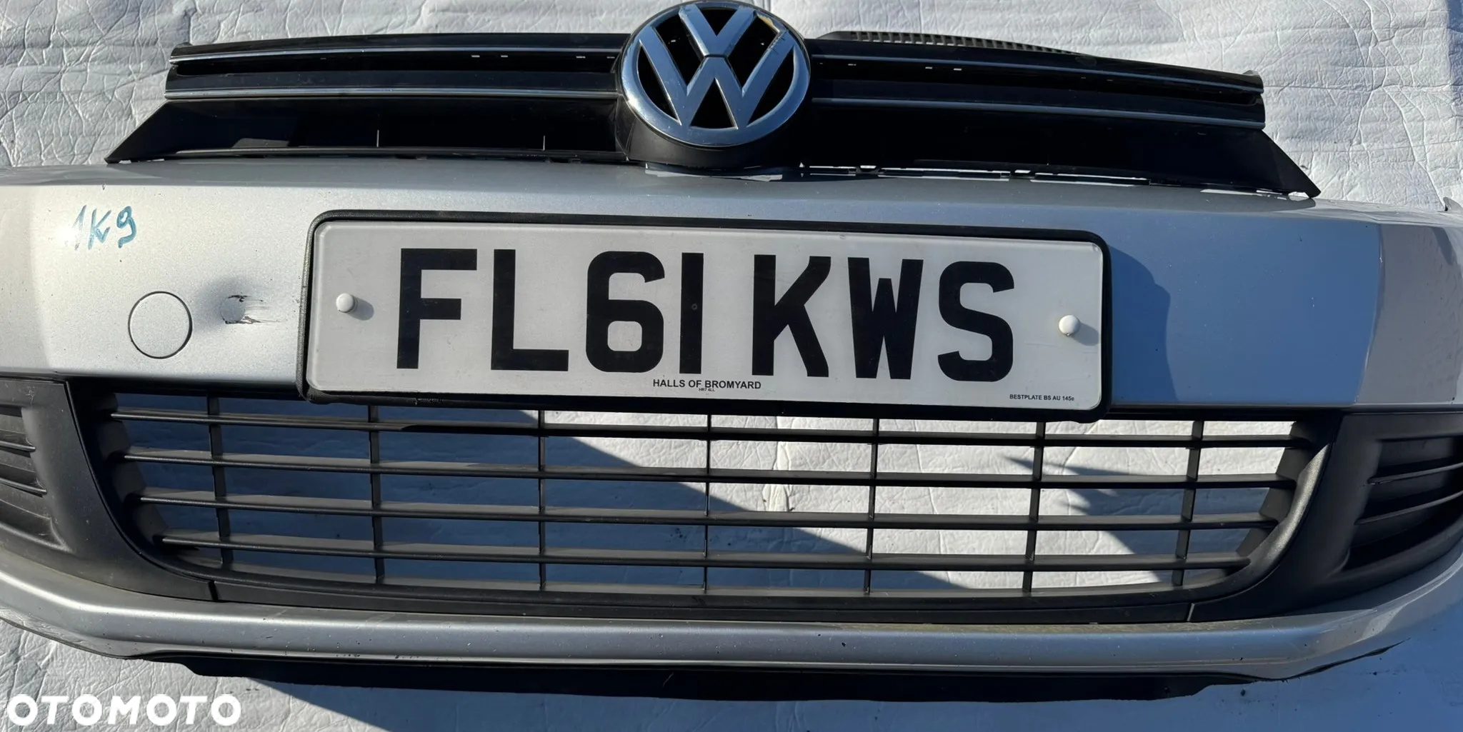 VW Golf VI 1K9 kombi zderzak przód przedni LA7W - 2