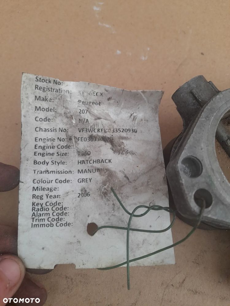 PEUGEOT 307 PRZEPUSTNICA 9647925460 - 4