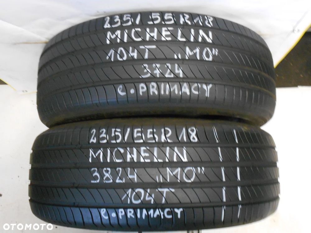 OPONY 235/55R18 MICHELIN E,PRIMACY MO DOT 3824 7MM - 1